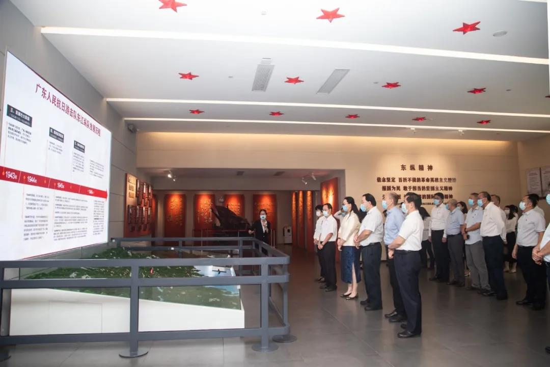 追尋紅色足跡 強化使命擔當——廣新集團組織開展2021年黨性錘煉活動