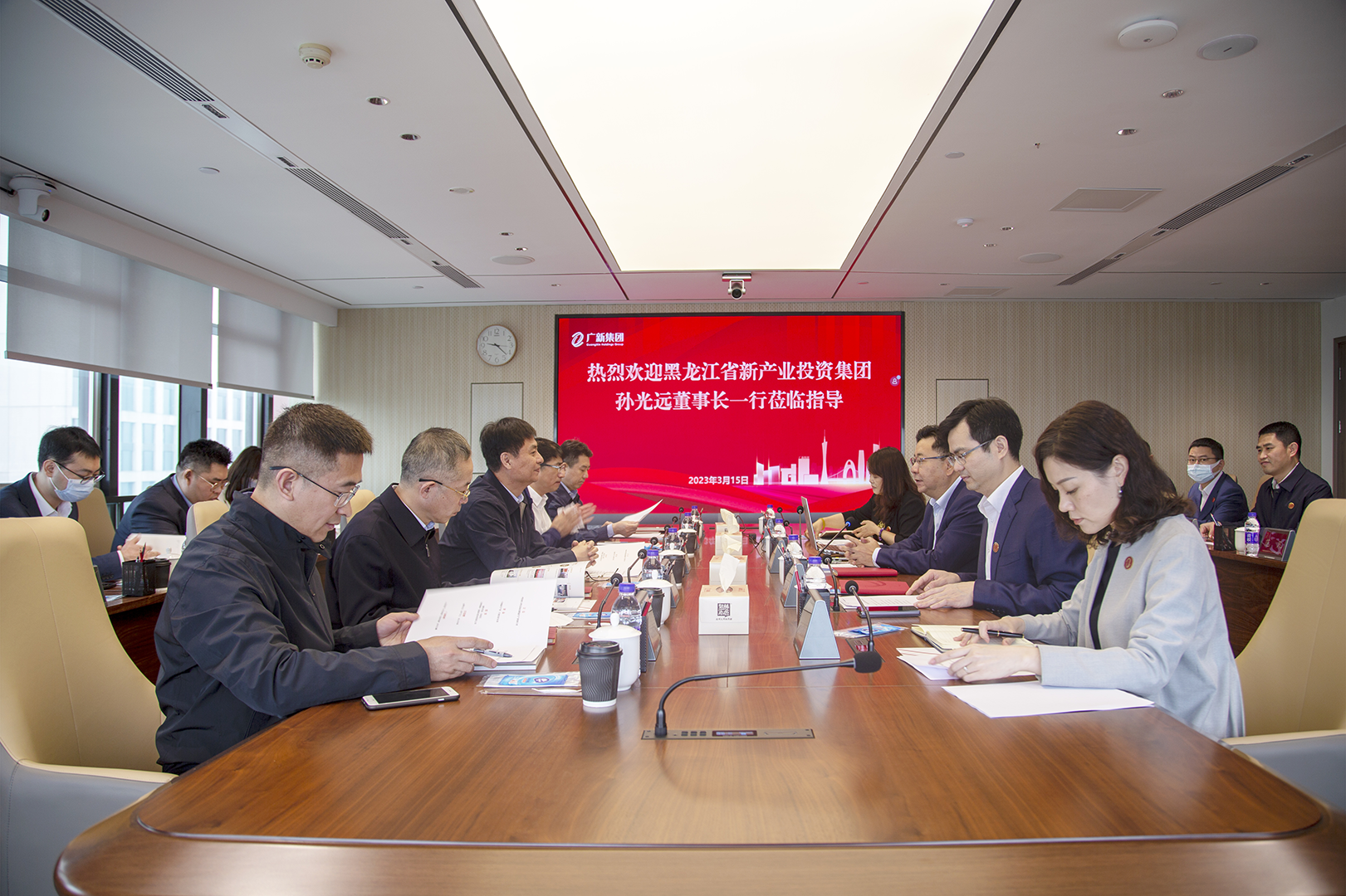 黑龍江省新產(chǎn)業(yè)投資集團(tuán)黨委書記、董事長孫光遠(yuǎn)一行到訪集團(tuán) 黑龍江省新產(chǎn)業(yè)投資集團(tuán)黨委書記、董事長孫光遠(yuǎn)一行到訪集團(tuán)